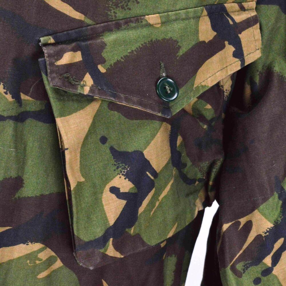 British Army Camo Military Woodland DPM Smock Jacket 170/96 M Short Temperate - Picture 3 of 14